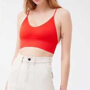 UO- Out From Under Seamless Ribbed Bra Top